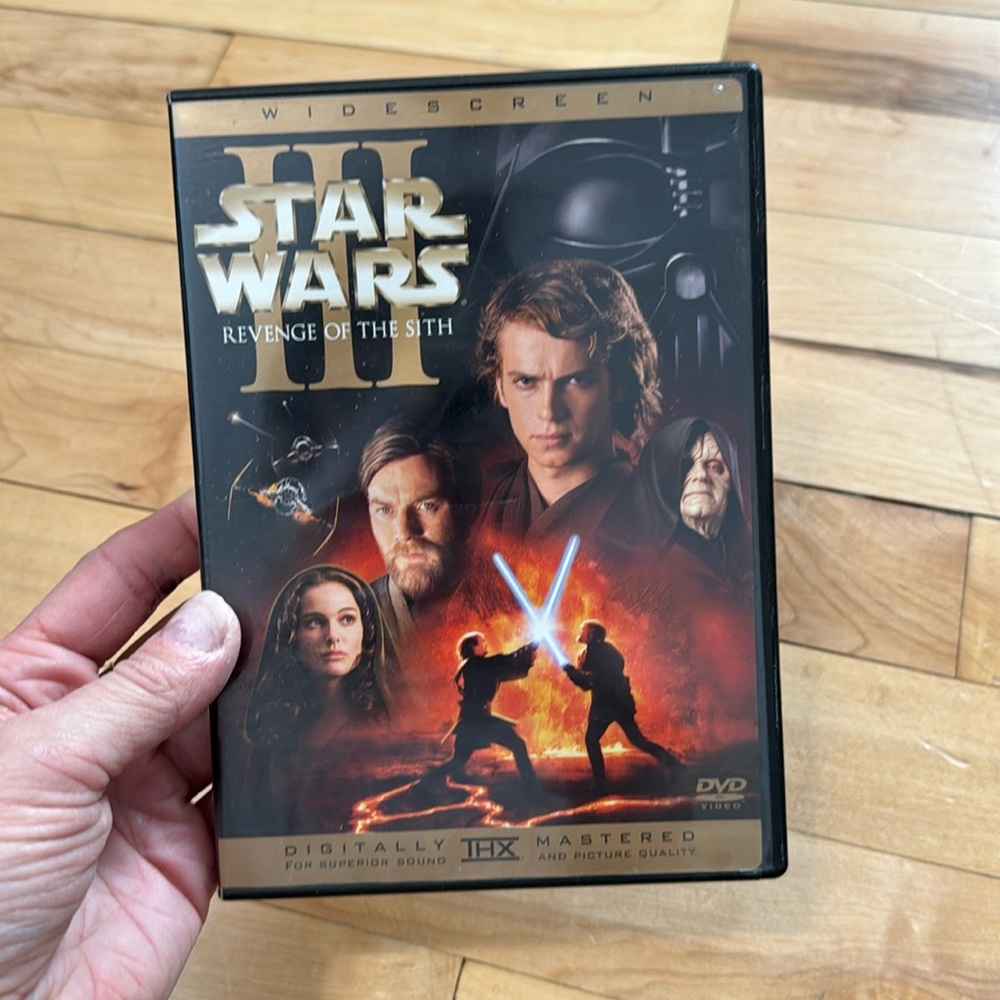 Star Wars episode III: revenge of the sith dvd